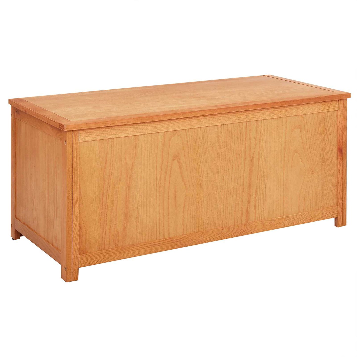 vidaXL Storage Box 110 x 45 x 45 cm Solid Oak Wood