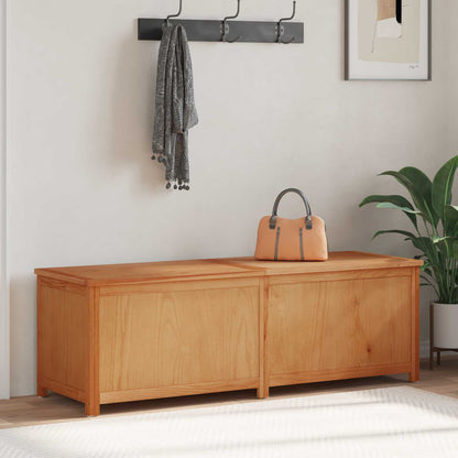 vidaXL Storage Box 150 x 45 x 45 cm Solid Oak Wood
