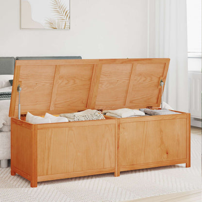 vidaXL Storage Box 150 x 45 x 45 cm Solid Oak Wood