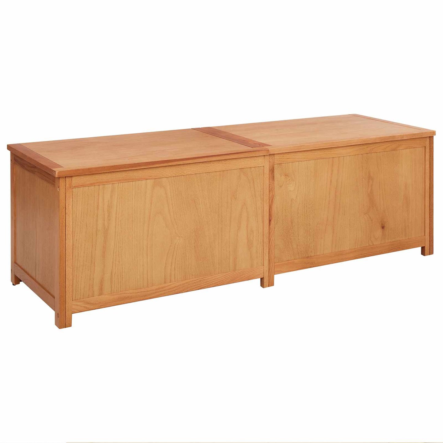 vidaXL Storage Box 150 x 45 x 45 cm Solid Oak Wood