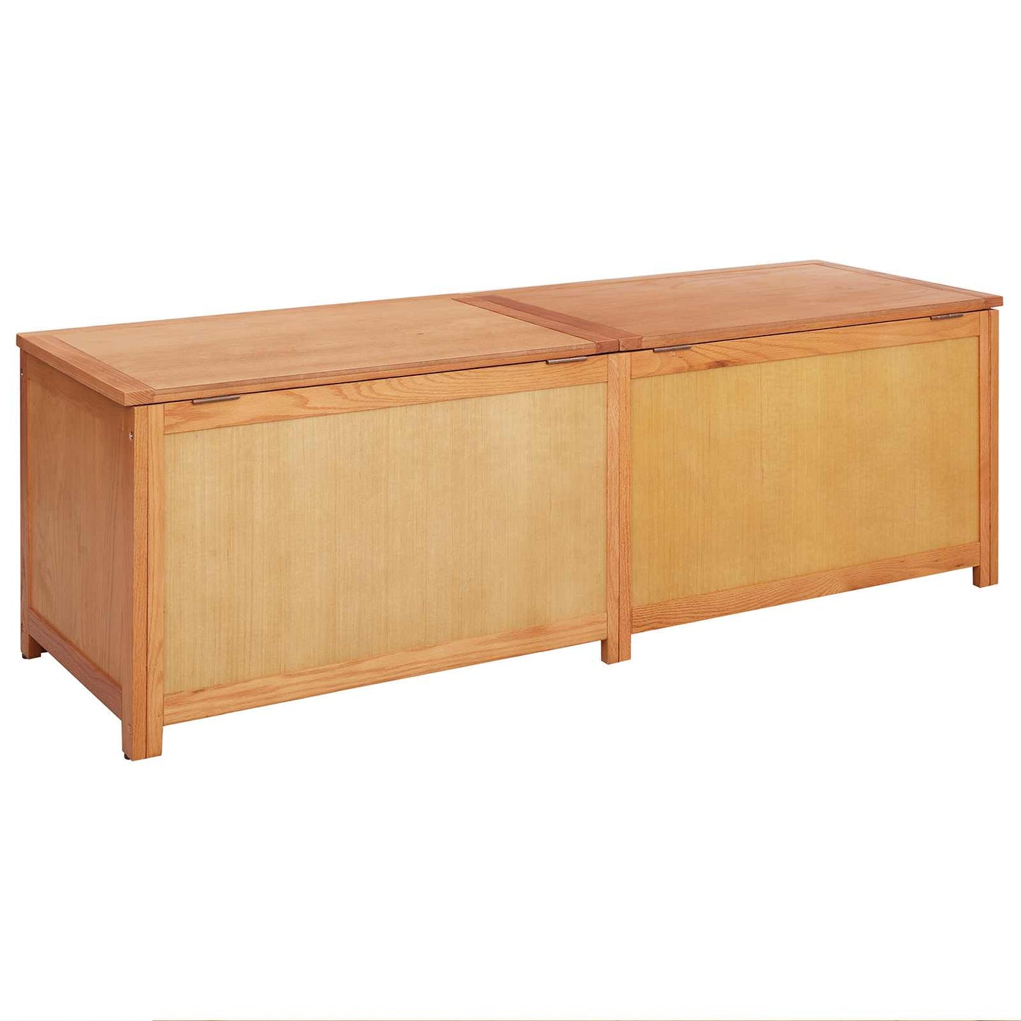 vidaXL Storage Box 150 x 45 x 45 cm Solid Oak Wood