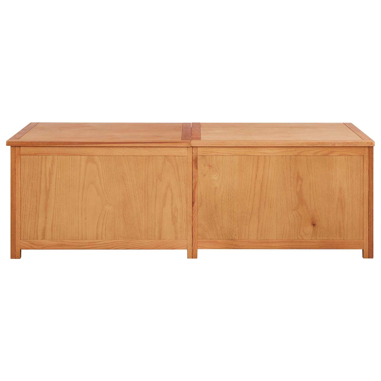 vidaXL Storage Box 150 x 45 x 45 cm Solid Oak Wood