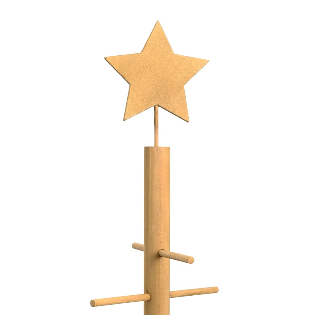 vidaXL Wooden Christmas Tree Brown 75 cm Bamboo