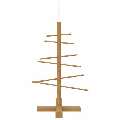 vidaXL Wooden Christmas Tree Brown 75 cm Bamboo