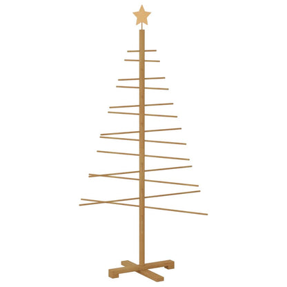 vidaXL Wooden Christmas Tree Brown 150 cm Bamboo