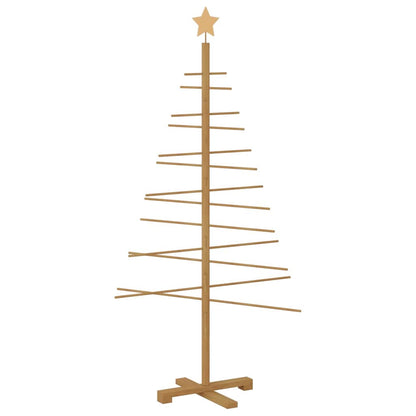 vidaXL Wooden Christmas Tree Brown 150 cm Bamboo