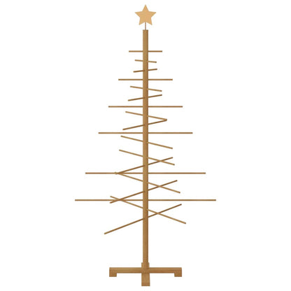 vidaXL Wooden Christmas Tree Brown 150 cm Bamboo