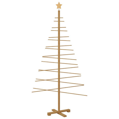 vidaXL Wooden Christmas Tree Brown 180 cm Bamboo