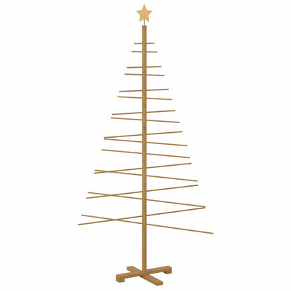 vidaXL Wooden Christmas Tree Brown 180 cm Bamboo