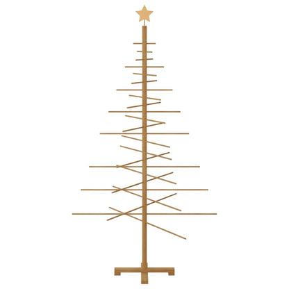 vidaXL Wooden Christmas Tree Brown 180 cm Bamboo