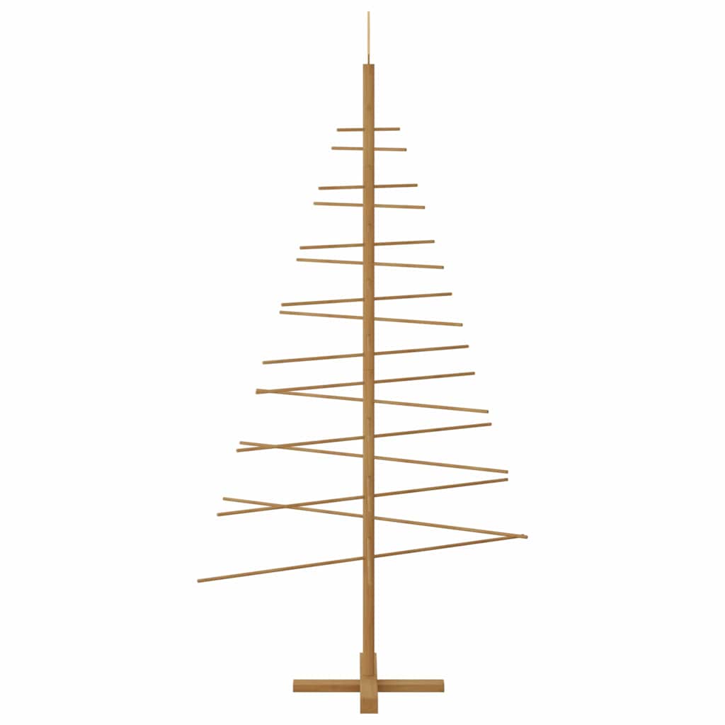 vidaXL Wooden Christmas Tree Brown 180 cm Bamboo