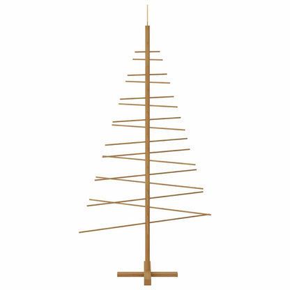 vidaXL Wooden Christmas Tree Brown 180 cm Bamboo