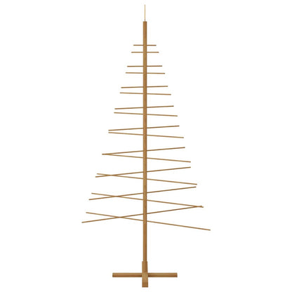 vidaXL Wooden Christmas Tree Brown 210 cm Bamboo