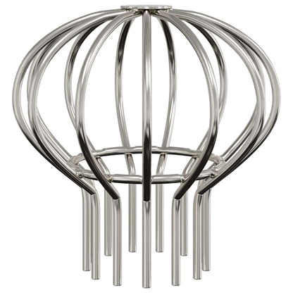 vidaXL Gutter Leaf Guard 8 pcs Silver 75 mm Stainless Steel