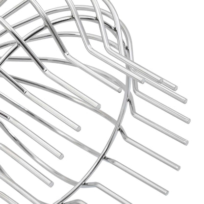vidaXL Gutter Leaf Guard 8 pcs Silver 200 mm Stainless Steel