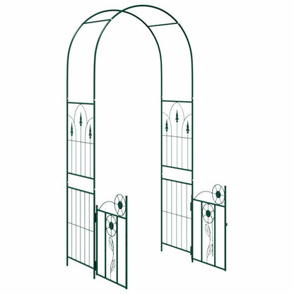 vidaXL Garden Arch with Lock Green 102 x 50 x 218 cm