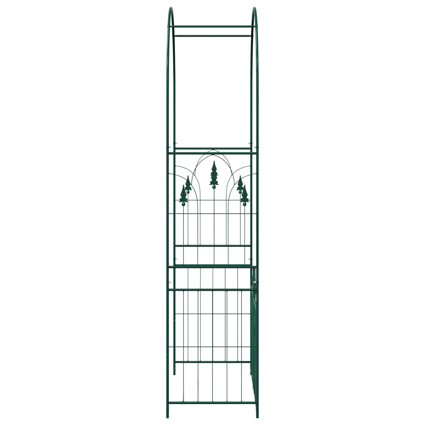 vidaXL Garden Arch with Lock Green 102 x 50 x 218 cm