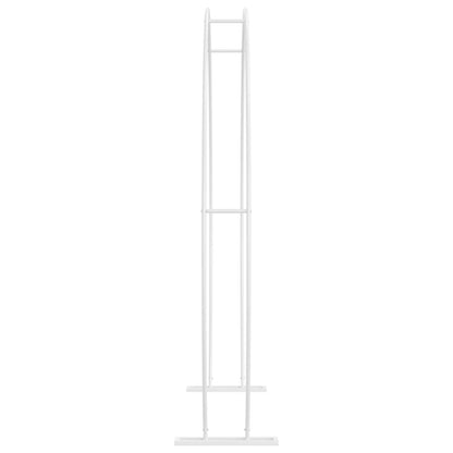 vidaXL Wedding Arch White 223 x 45 x 201 cm Steel