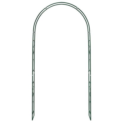 vidaXL Garden Arch Floral Green 115 x 37 x 231 cm