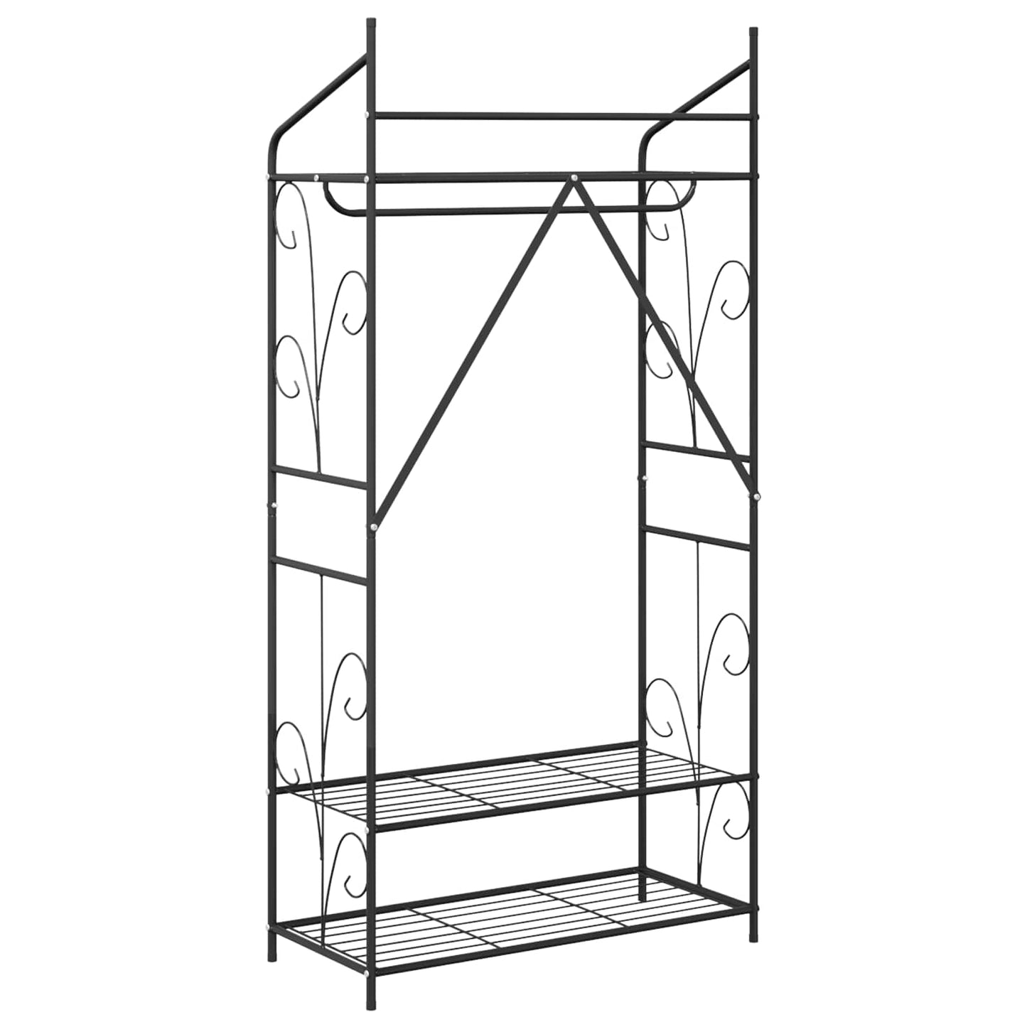 vidaXL Open Wardrobe Plain 78 x 36 x 158 cm