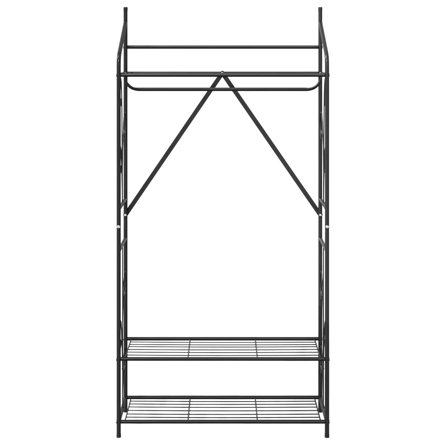vidaXL Open Wardrobe Plain 78 x 36 x 158 cm