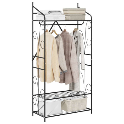 vidaXL Open Wardrobe Plain 78 x 36 x 158 cm
