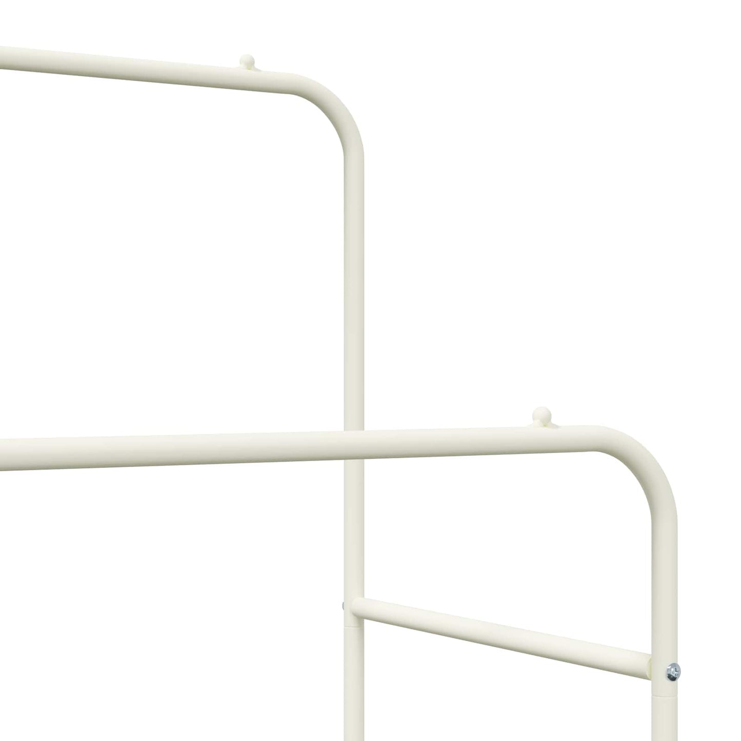 vidaXL Clothes Rack Plain White 80 x 53 x 156 cm