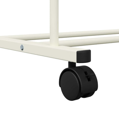 vidaXL Clothes Rack Plain White 80 x 53 x 156 cm