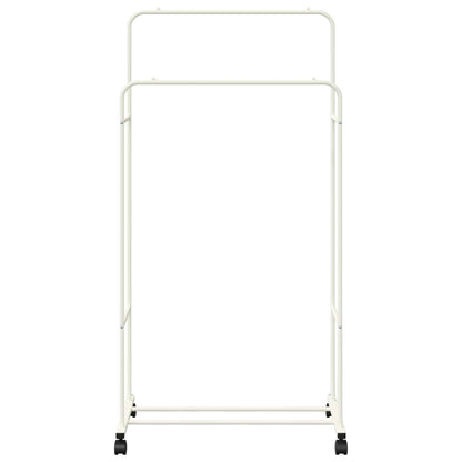 vidaXL Clothes Rack Plain White 80 x 53 x 156 cm