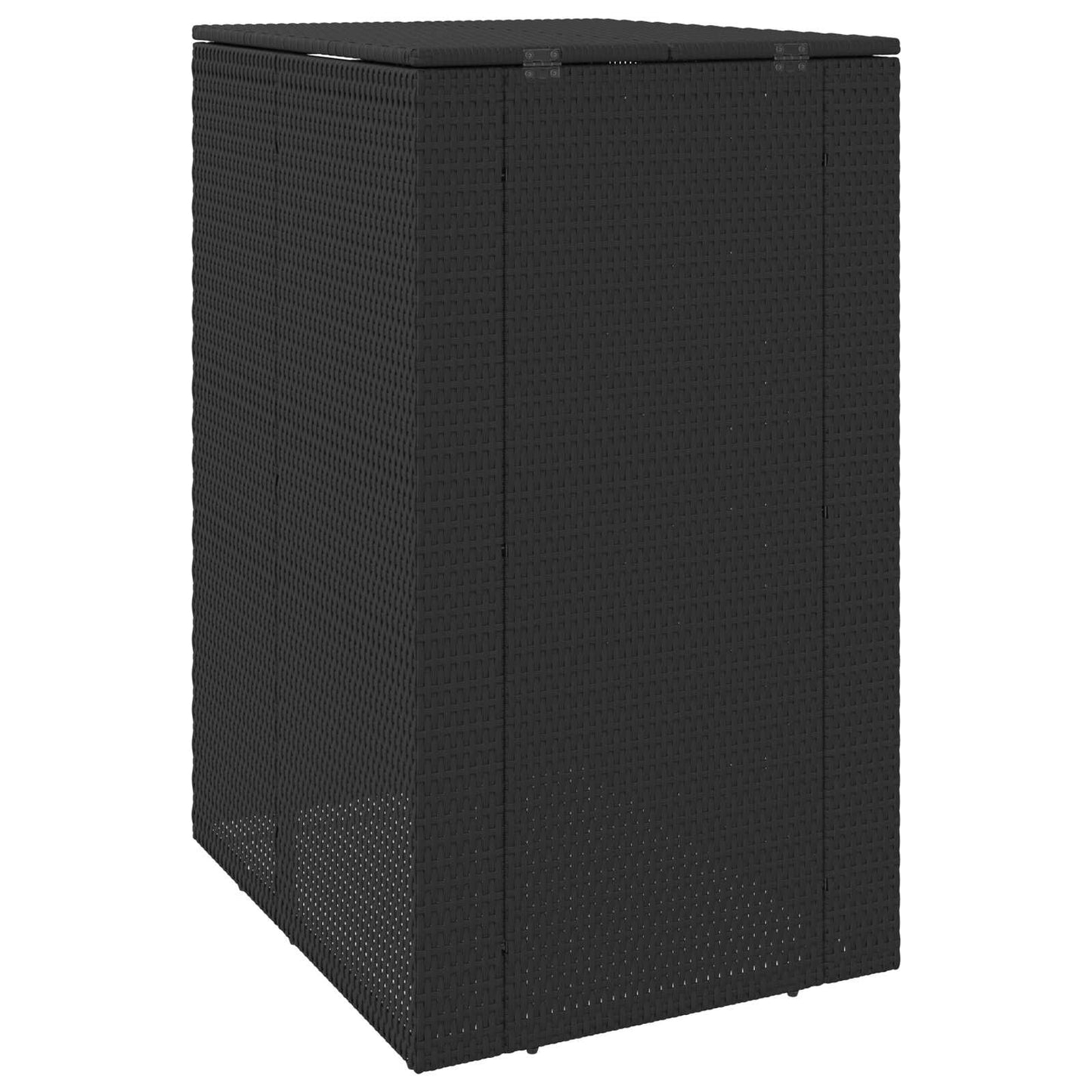 vidaXL Box Garbage Bin Box Black 65 x 80 x 115 cm Polyethylene