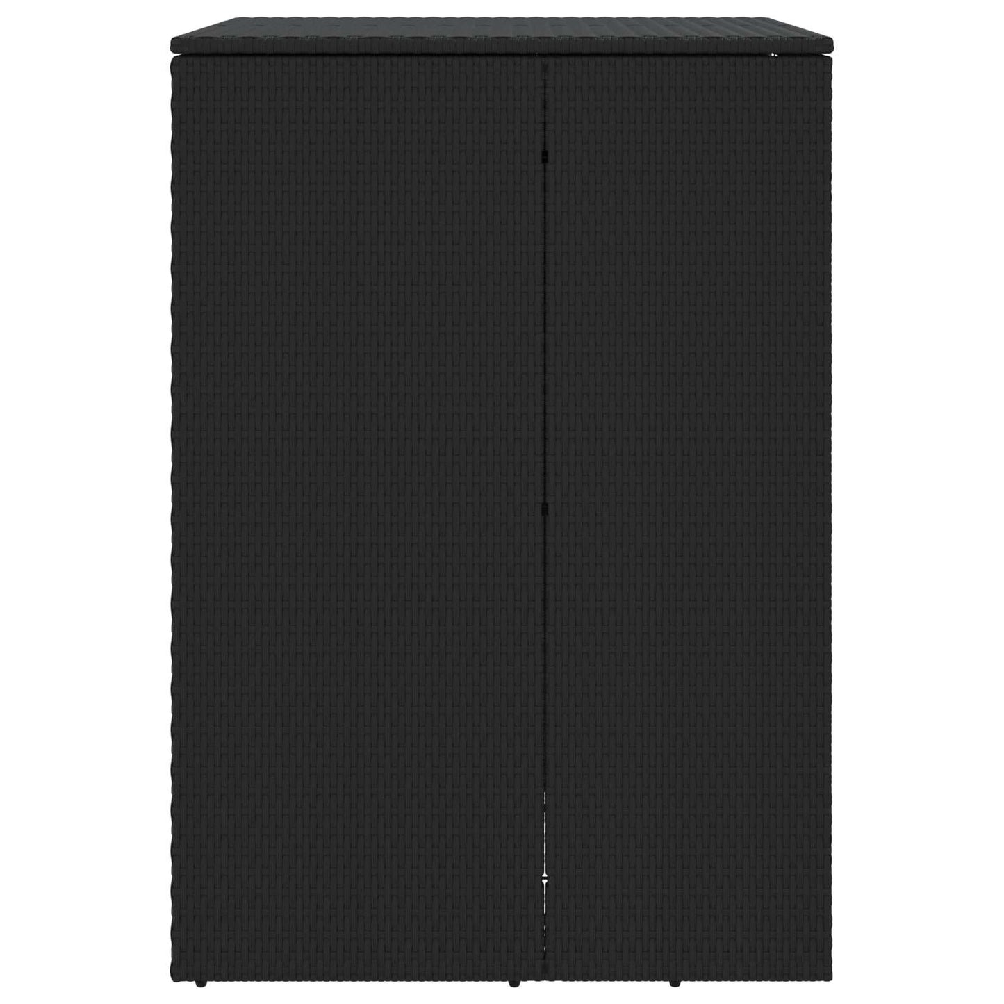 vidaXL Box Garbage Bin Box Black 65 x 80 x 115 cm Polyethylene