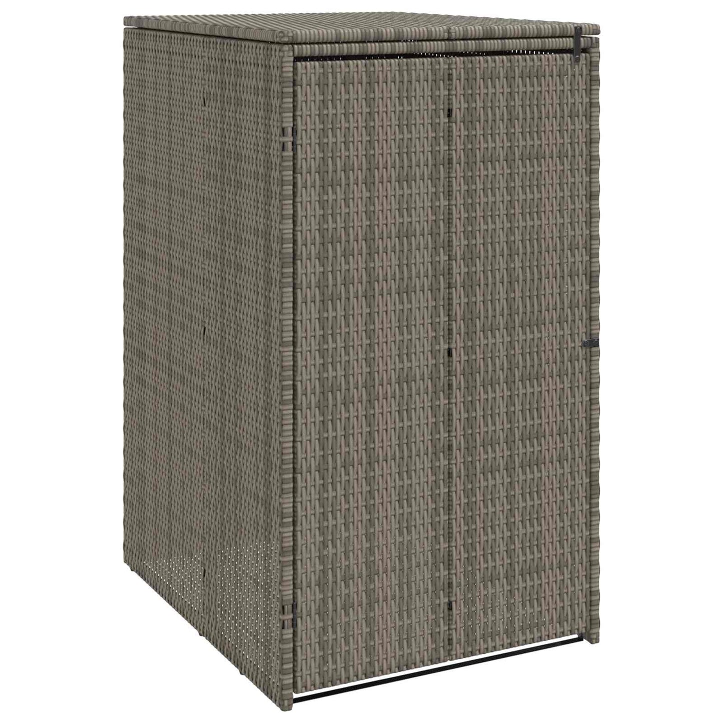 vidaXL Box Garbage Bin Box Grey 65 x 80 x 115 cm Polyethylene