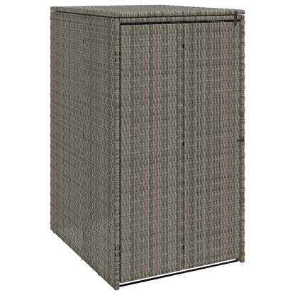 vidaXL Box Garbage Bin Box Grey 65 x 80 x 115 cm Polyethylene