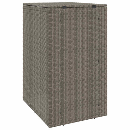 vidaXL Box Garbage Bin Box Grey 65 x 80 x 115 cm Polyethylene