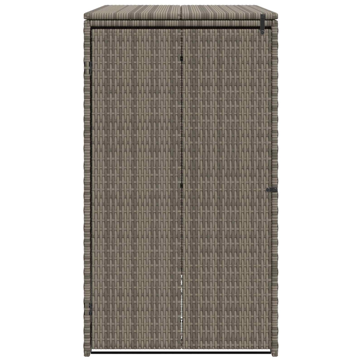vidaXL Box Garbage Bin Box Grey 65 x 80 x 115 cm Polyethylene