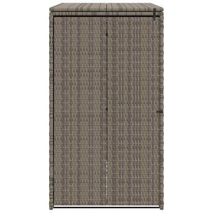 vidaXL Box Garbage Bin Box Grey 65 x 80 x 115 cm Polyethylene