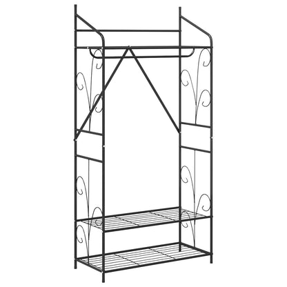 vidaXL Open Wardrobe Plain 2 pcs 78 x 36 x 158 cm