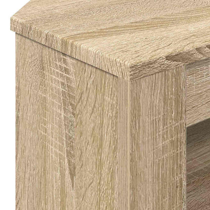 vidaXL Corner TV Cabinet 102 x 41 x 50 cm Sonoma Oak Engineered Wood