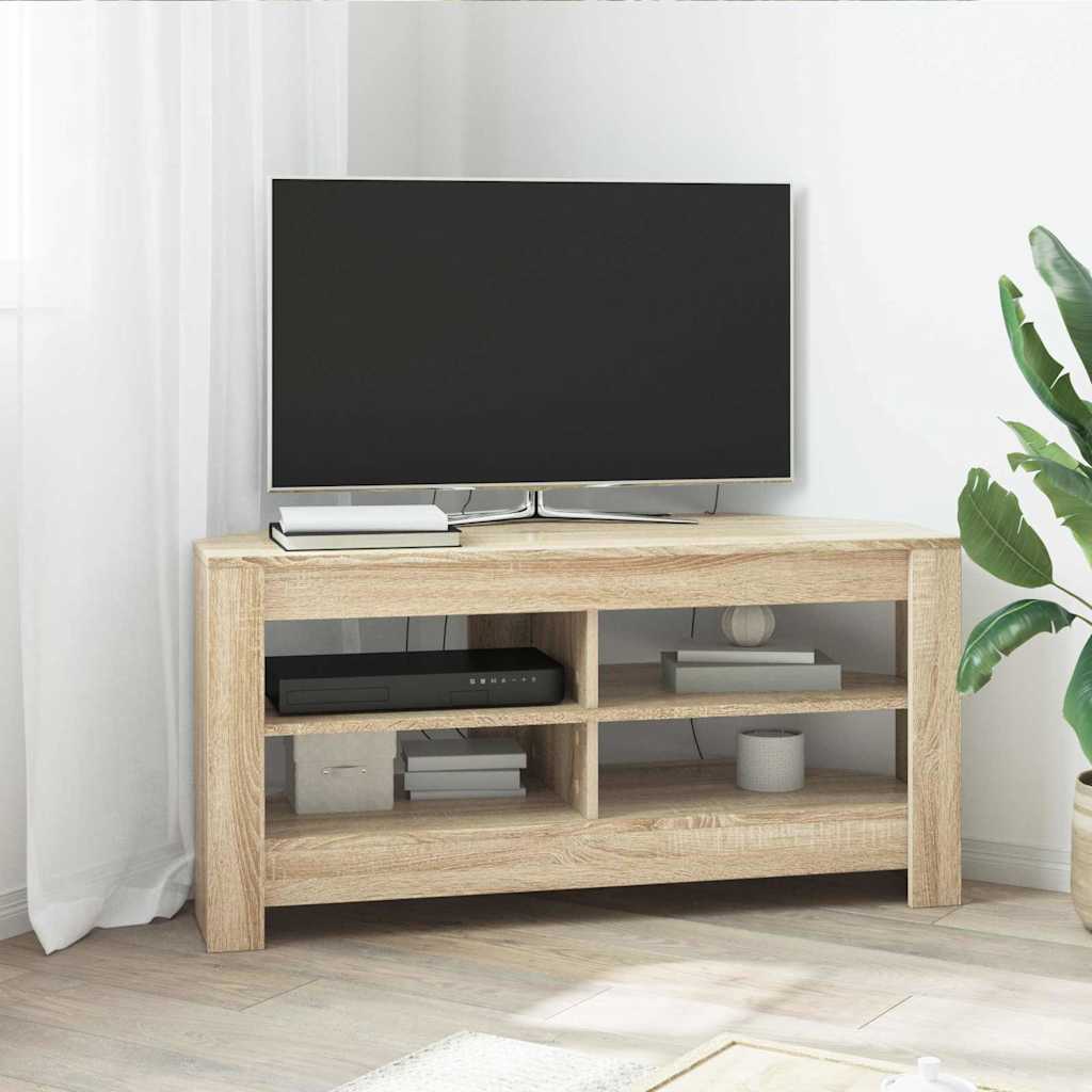 vidaXL Corner TV Cabinet 102 x 41 x 50 cm Sonoma Oak Engineered Wood