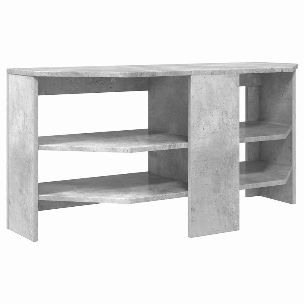 vidaXL Corner TV Cabinet 102 x 41 x 50 cm Concrete Grey