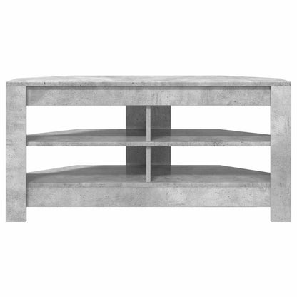vidaXL Corner TV Cabinet 102 x 41 x 50 cm Concrete Grey