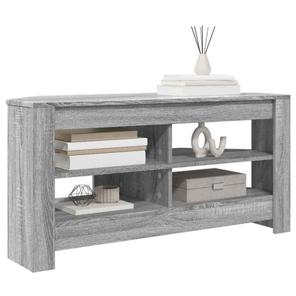 vidaXL Corner TV Cabinet 102 x 41 x 50 cm Grey Sonoma Engineered Wood