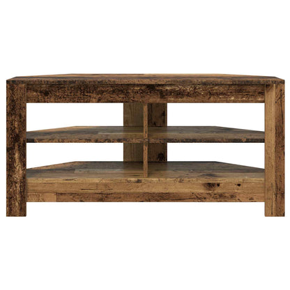 vidaXL Corner TV Cabinet 102 x 40.5 x 45 cm Old Wood Engineered Wood