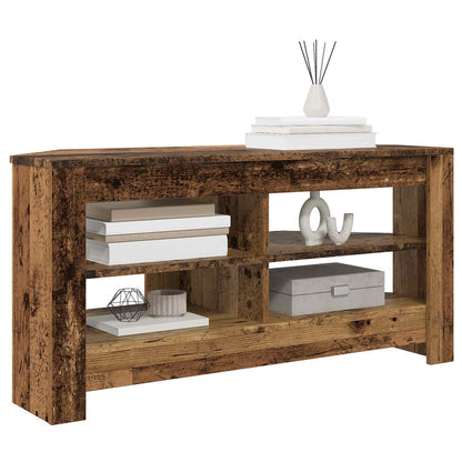 vidaXL Corner TV Cabinet 102 x 40.5 x 45 cm Old Wood Engineered Wood