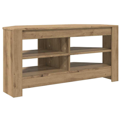 vidaXL Corner TV Cabinet 102 x 40.5 x 45 cm Artisan Oak