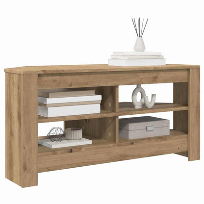 vidaXL Corner TV Cabinet 102 x 40.5 x 45 cm Artisan Oak