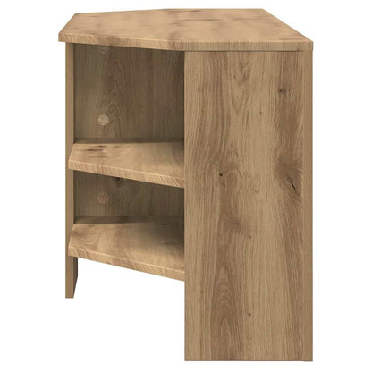 vidaXL Corner TV Cabinet 102 x 40.5 x 45 cm Artisan Oak