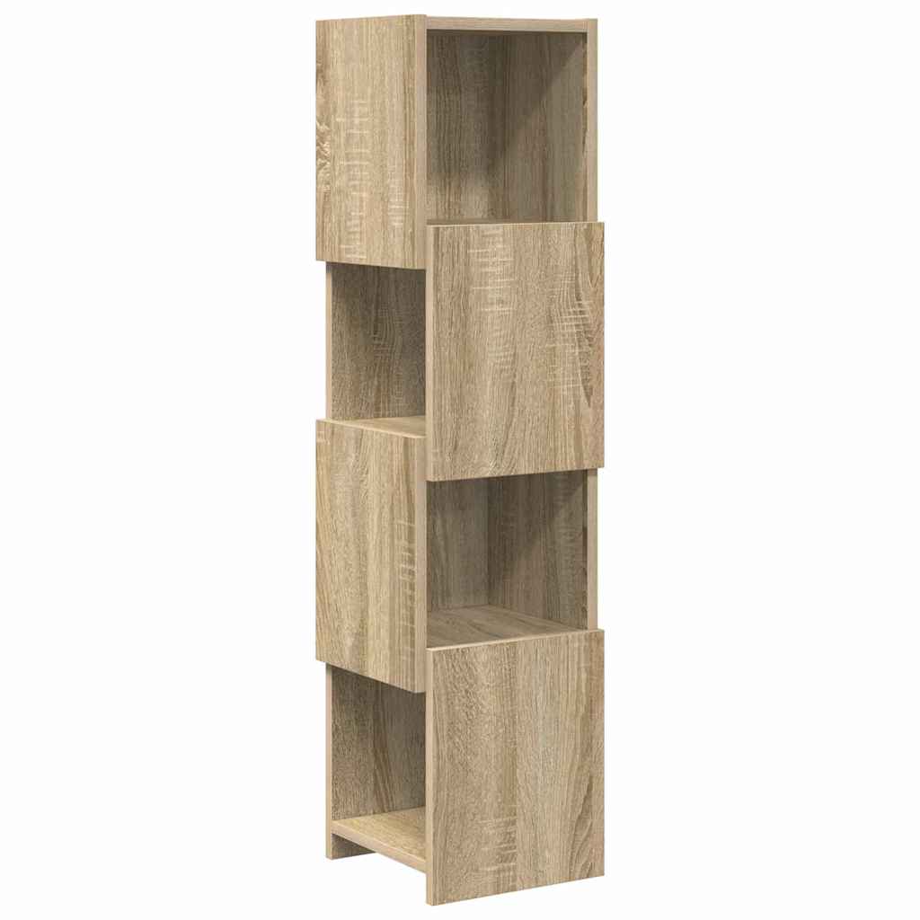 vidaXL Corner Cabinet 25.5x25x102cm Engineered Wood Sonoma Oak