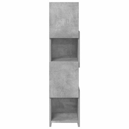 vidaXL Corner Cabinet Concrete Grey 25.5x25x102cm Engineered Wood