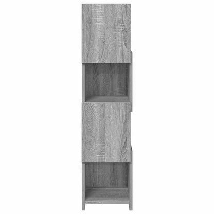 vidaXL Corner Cabinet Grey Sonoma 25.5x25x102cm Engineered Wood